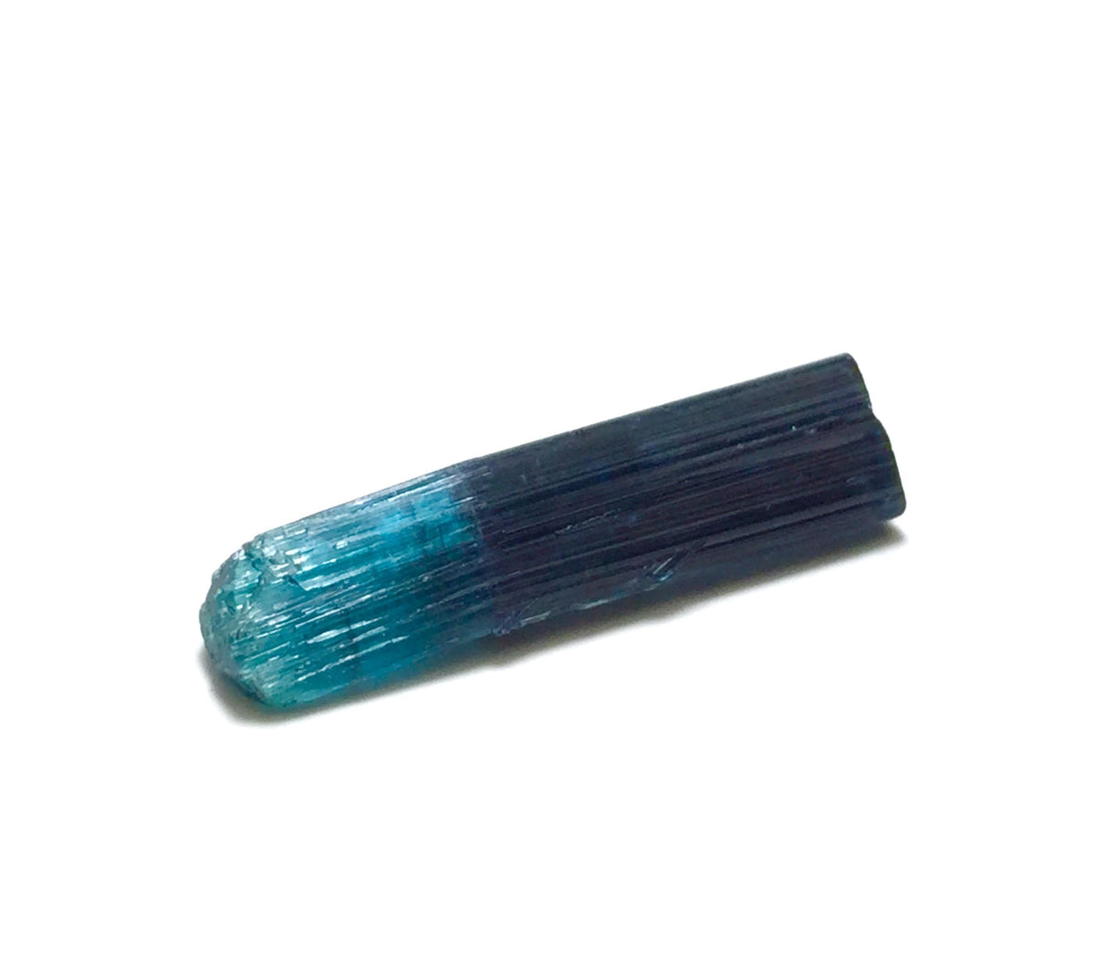 Bi Color Terminated Tourmaline Crystal