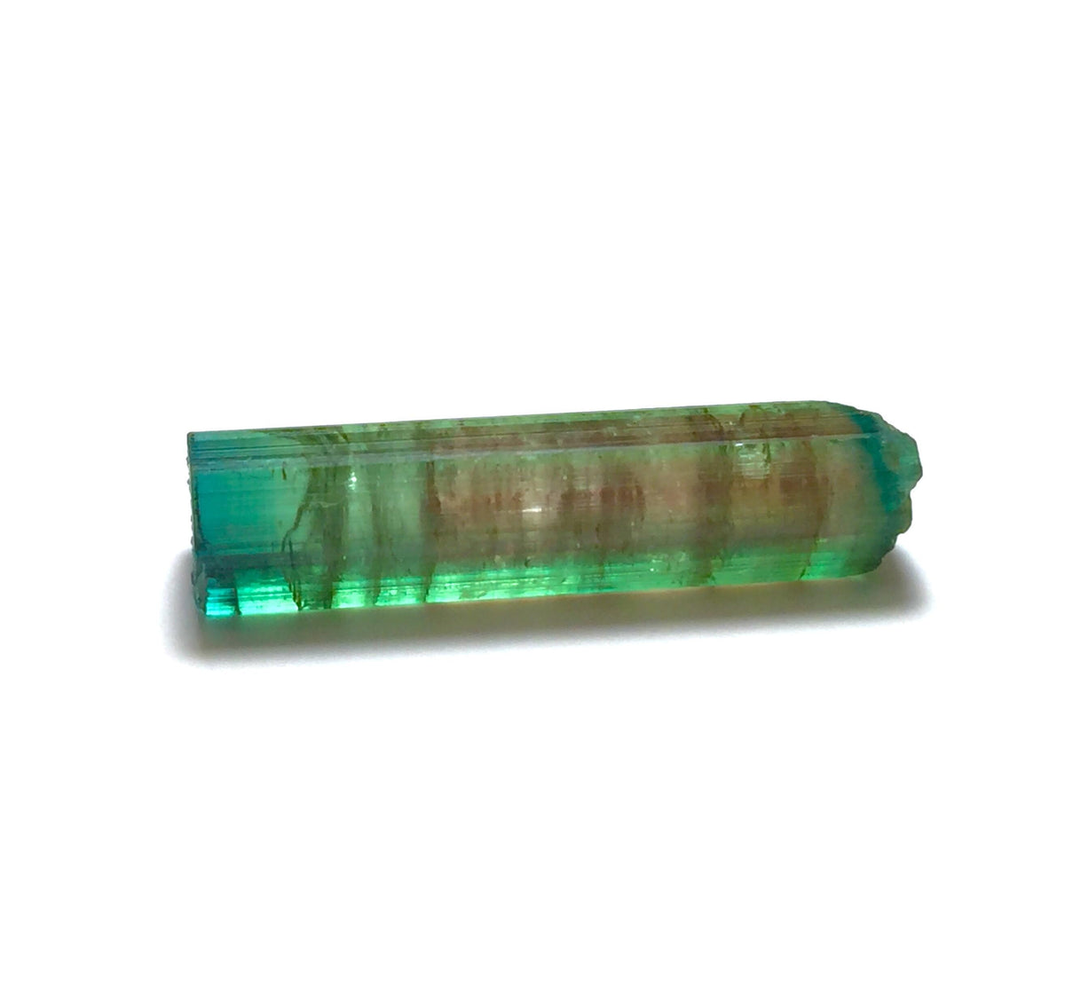 Tri Colour Tourmaline Crystal