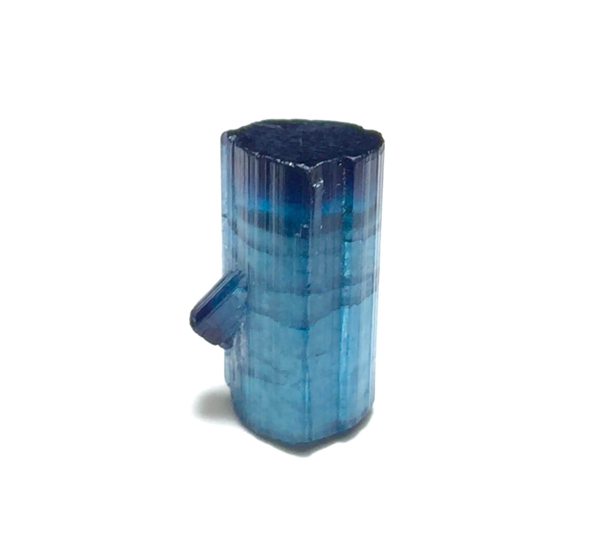 Ink Blue Cap  Tourmaline Crystal