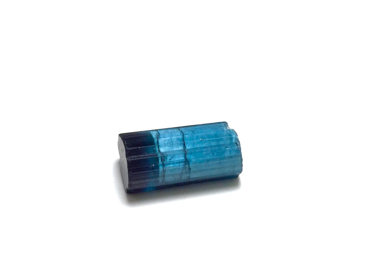 Ink Blue Cap  Tourmaline Crystal