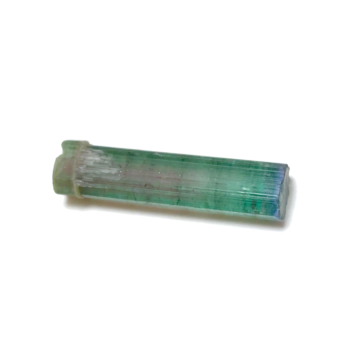 Bi Color Terminated Tourmaline Crystal