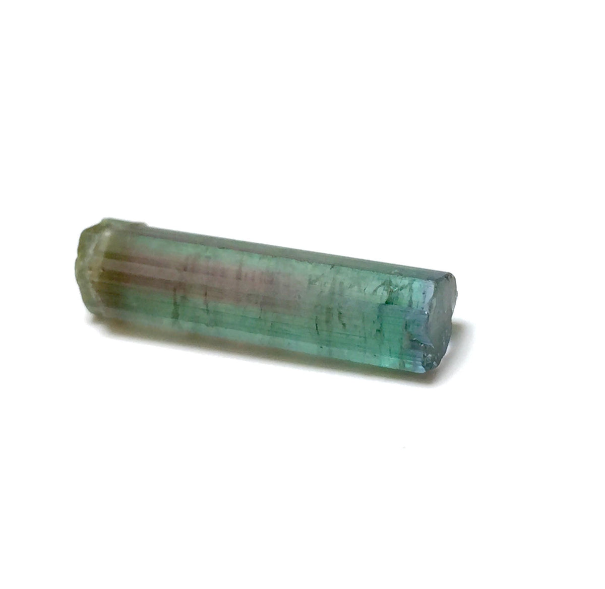 Bi Color Terminated Tourmaline Crystal