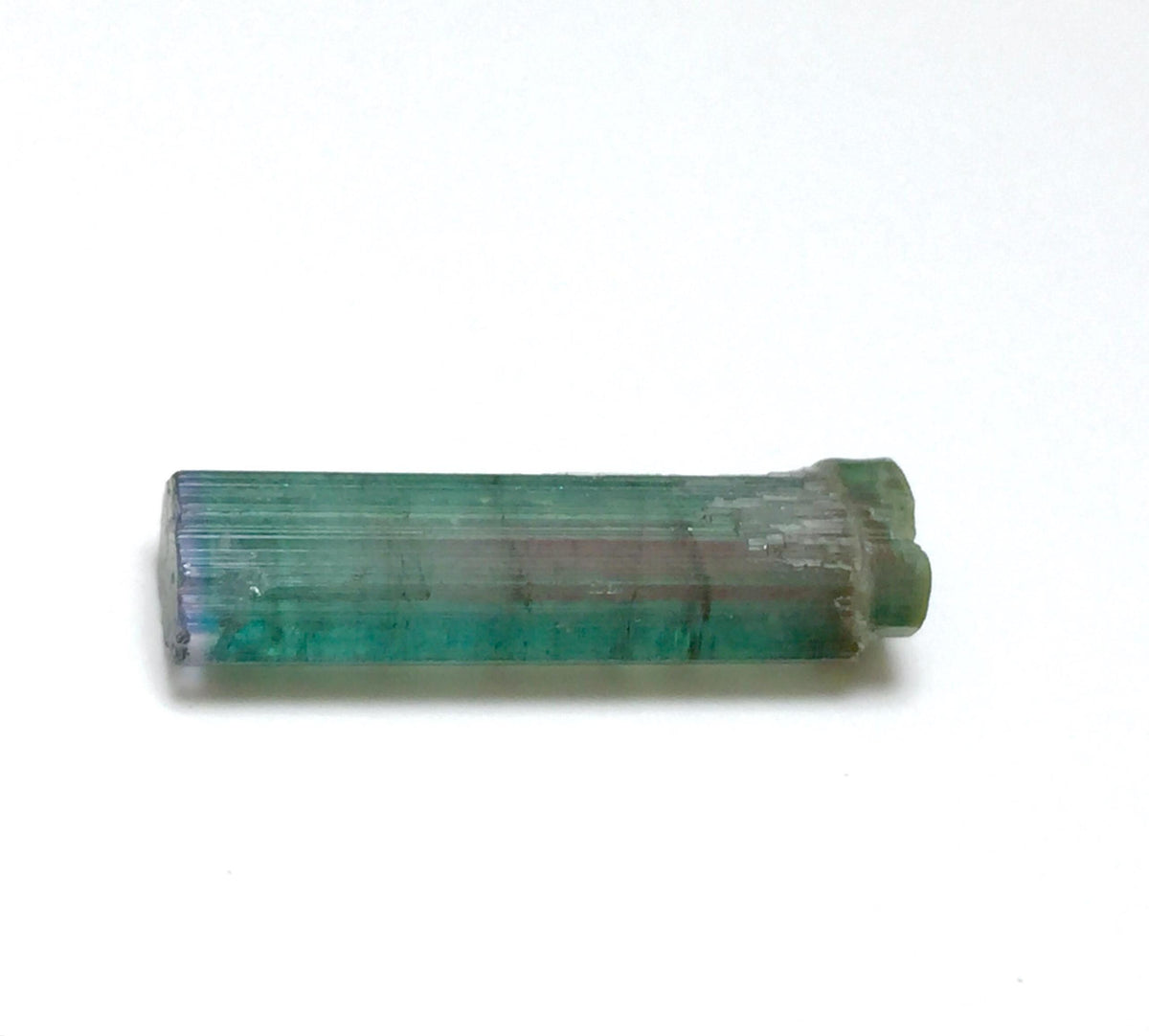 Bi Color Terminated Tourmaline Crystal