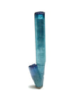 Neon Electric Blue Cap Bi Tourmaline Crystal