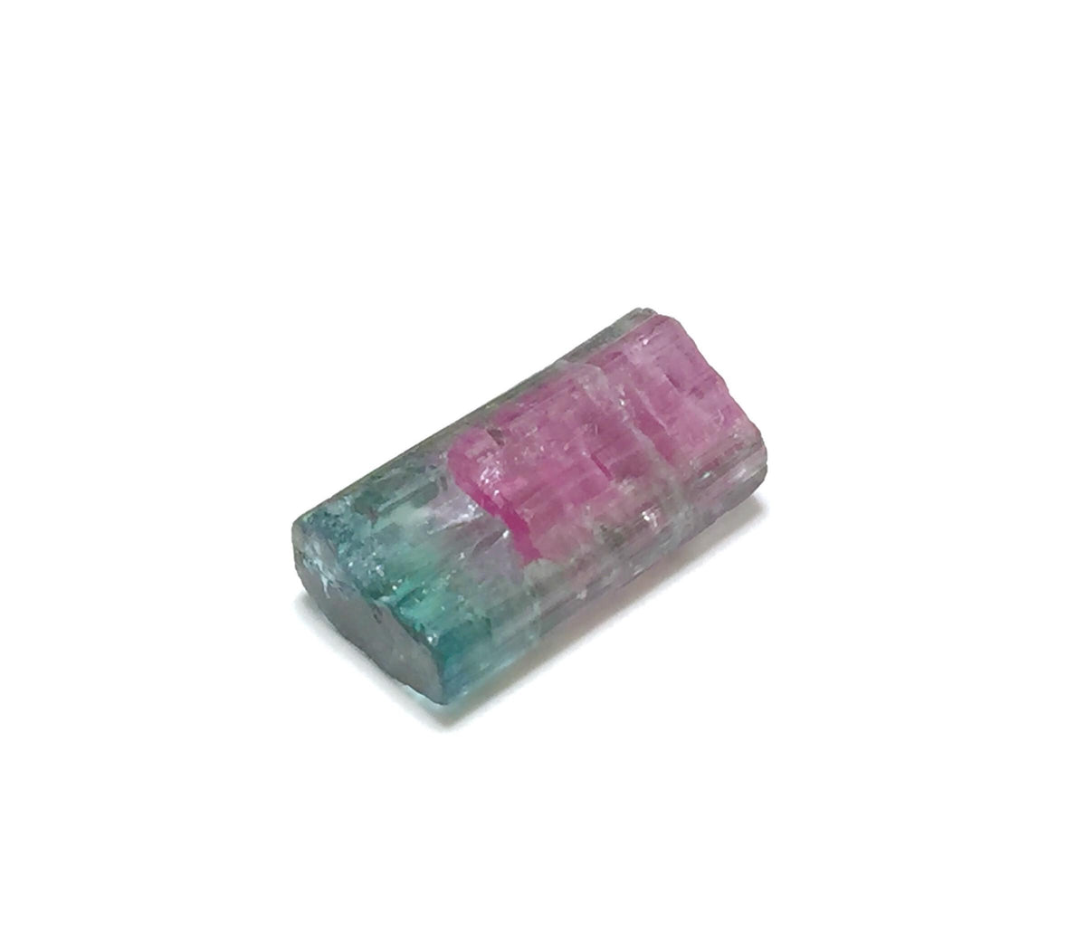 Blue Cap Watermelon Tourmaline Crystal