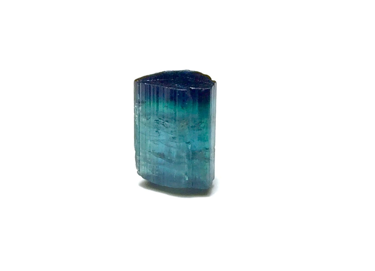 Blue Cap Bi Colour Tourmaline Crystal