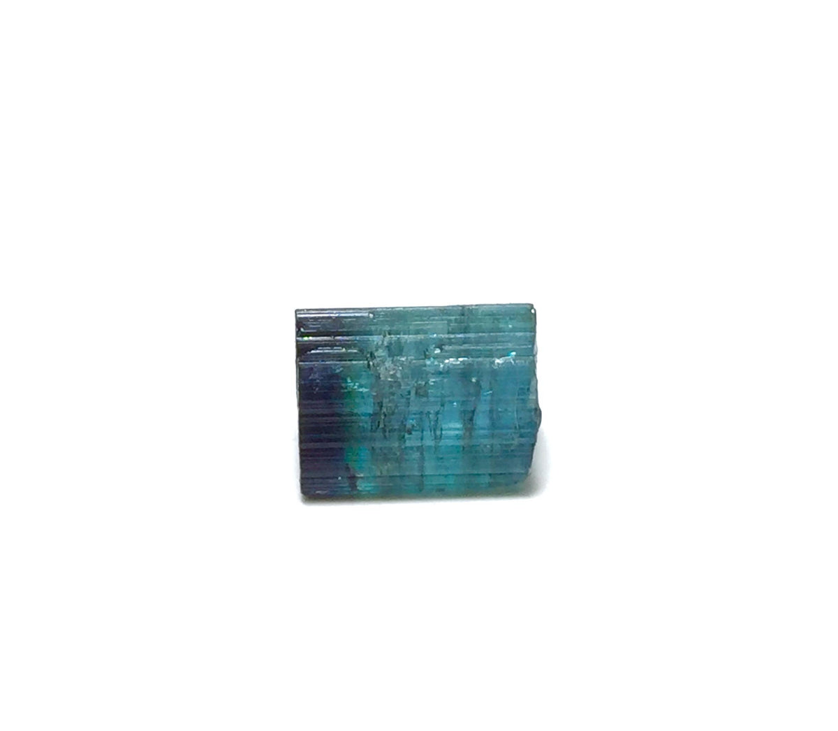 Blue Cap Bi Colour Tourmaline Crystal