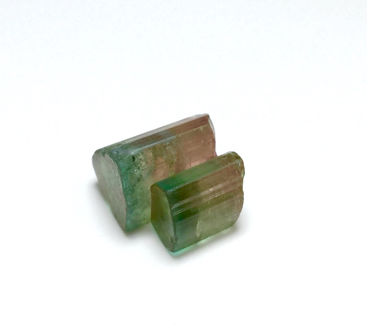 Blue Cap Double Twin's Tourmaline Crystals