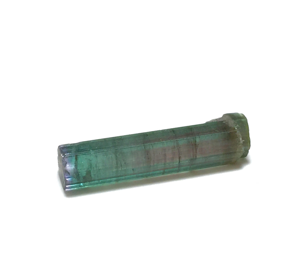 Bi Color Terminated Tourmaline Crystal