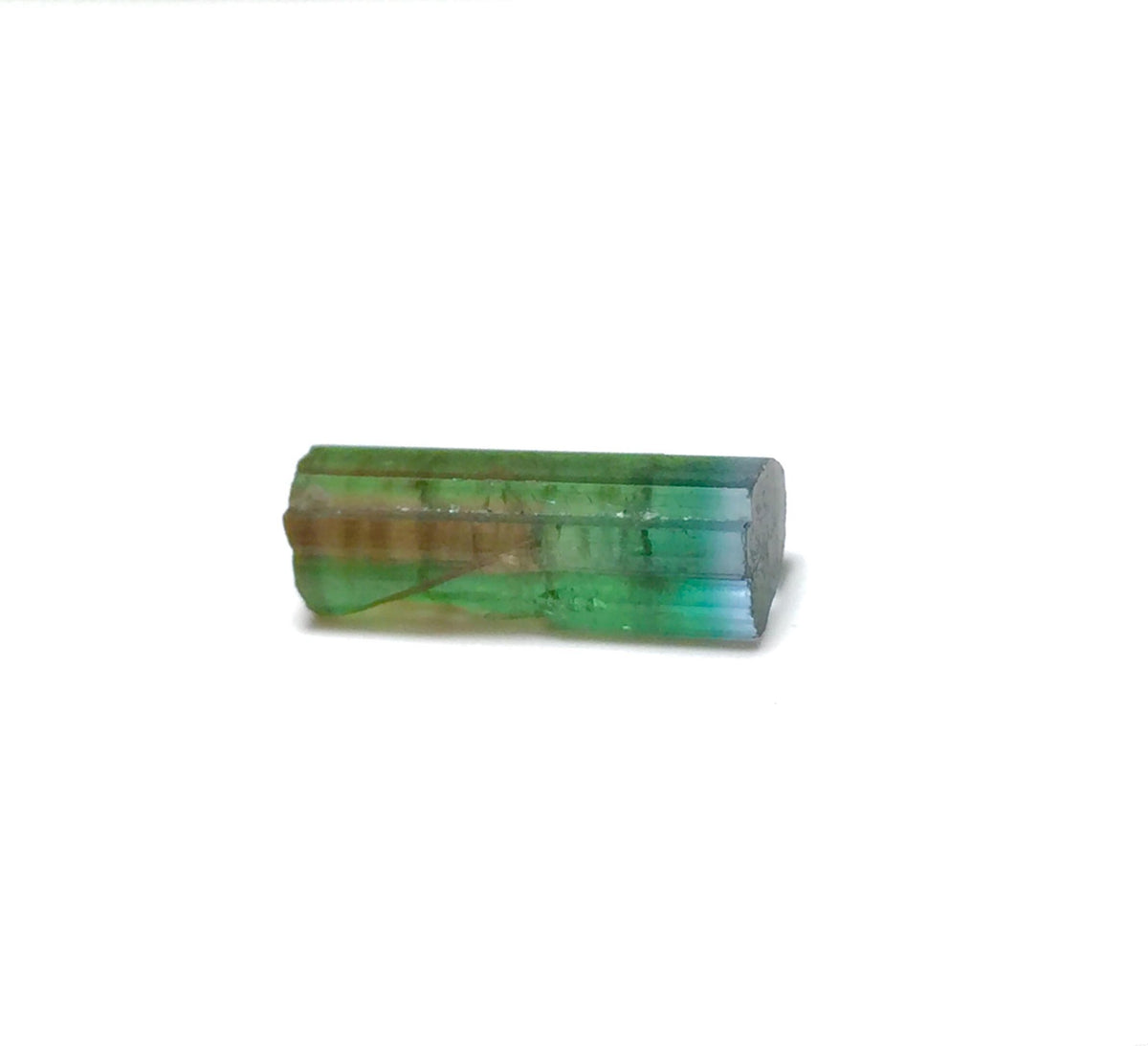 Purple Cap Tri Color Terminated Tourmaline Crystal