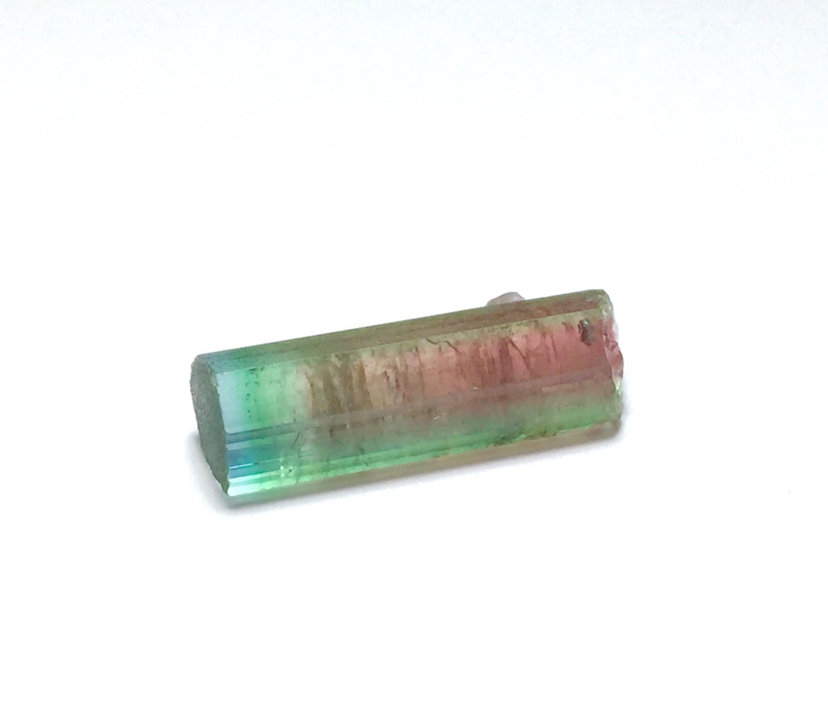 Purple Cap Tri Color Terminated Tourmaline Crystal