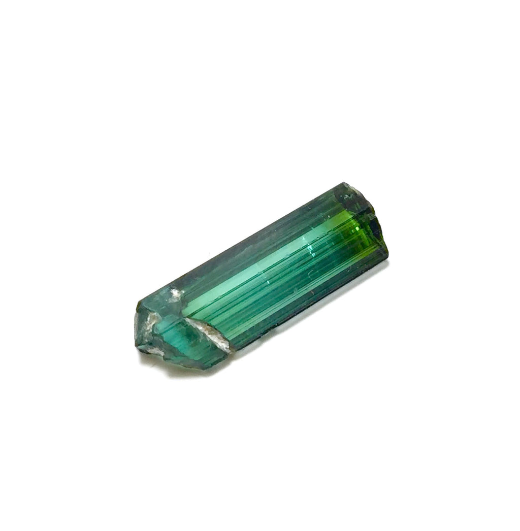 Bi Color Terminated Tourmaline Crystal