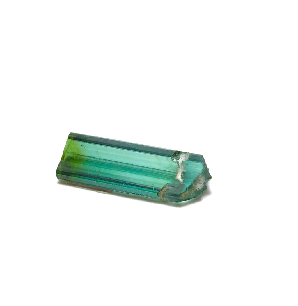Bi Color Terminated Tourmaline Crystal