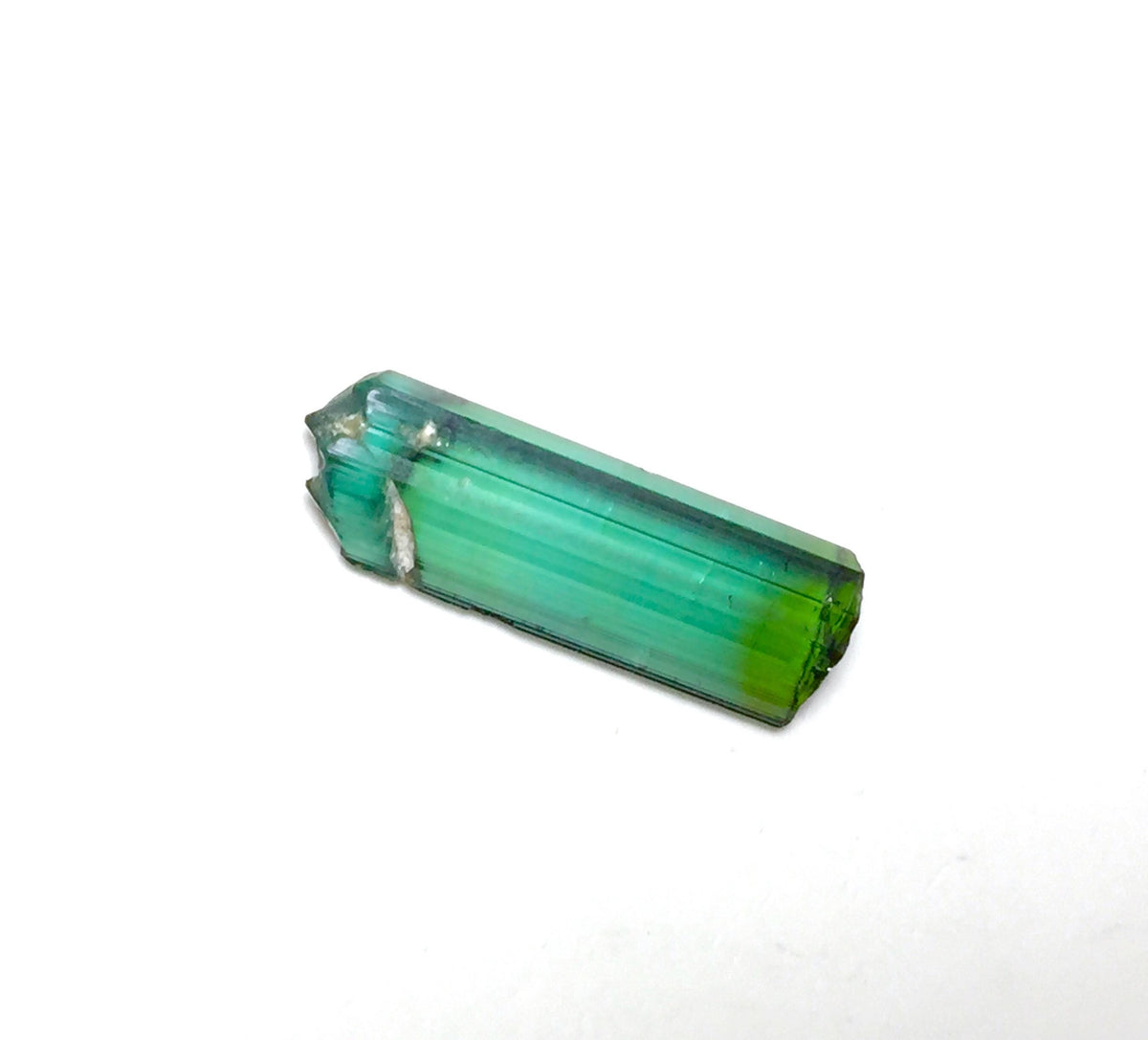 Bi Color Terminated Tourmaline Crystal
