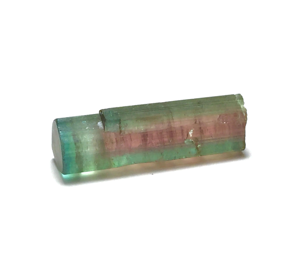 Blue Cap Watermelon Tourmaline Crystal
