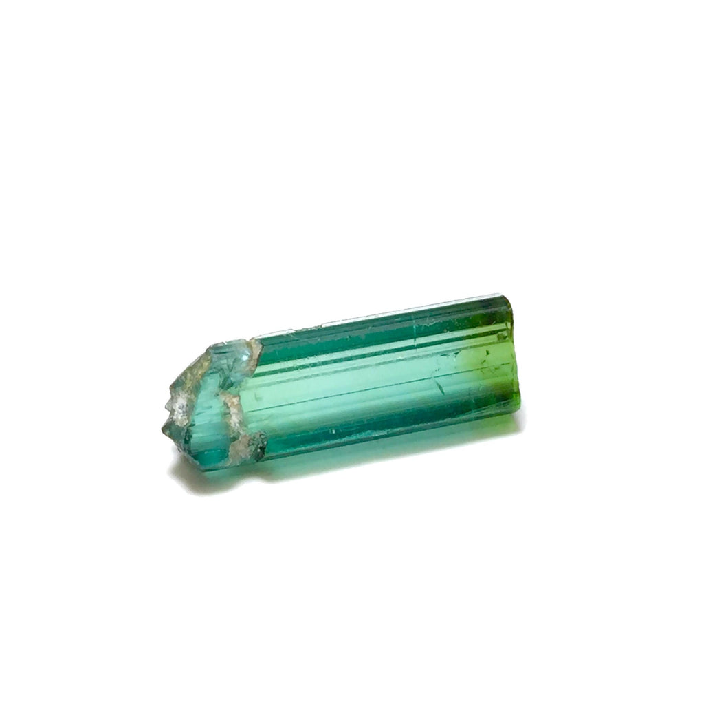 Bi Color Terminated Tourmaline Crystal