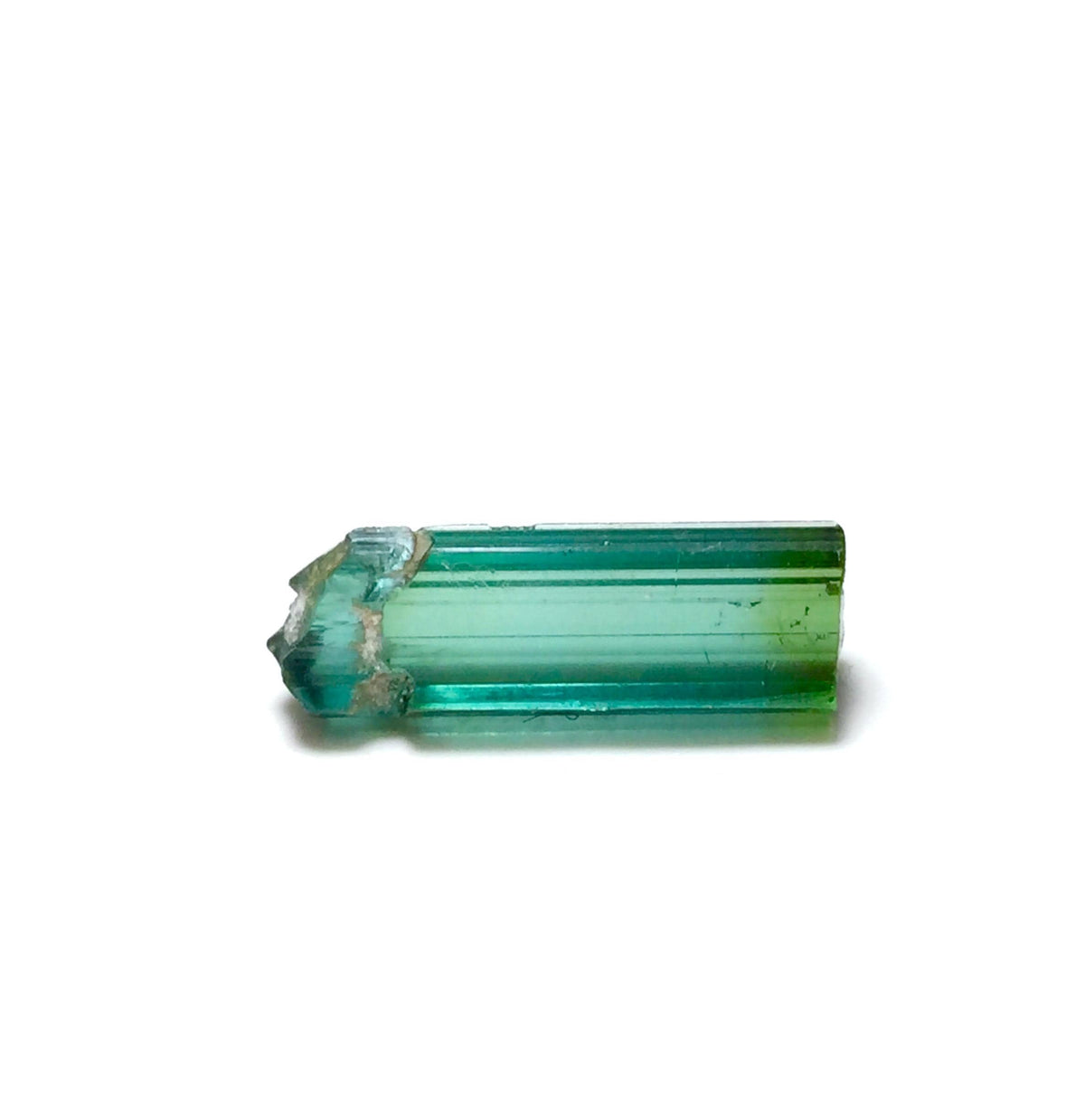 Bi Color Terminated Tourmaline Crystal