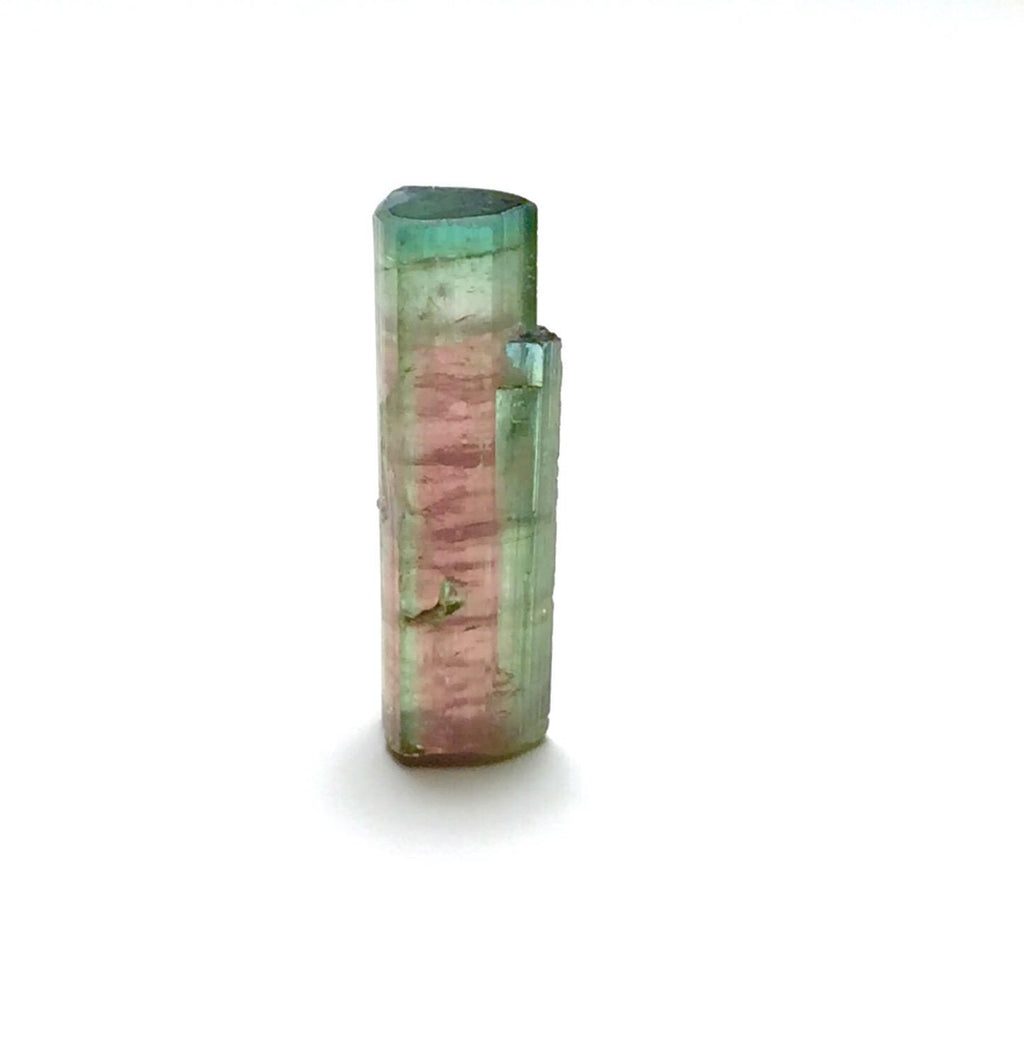 Blue Cap Watermelon Tourmaline Crystal