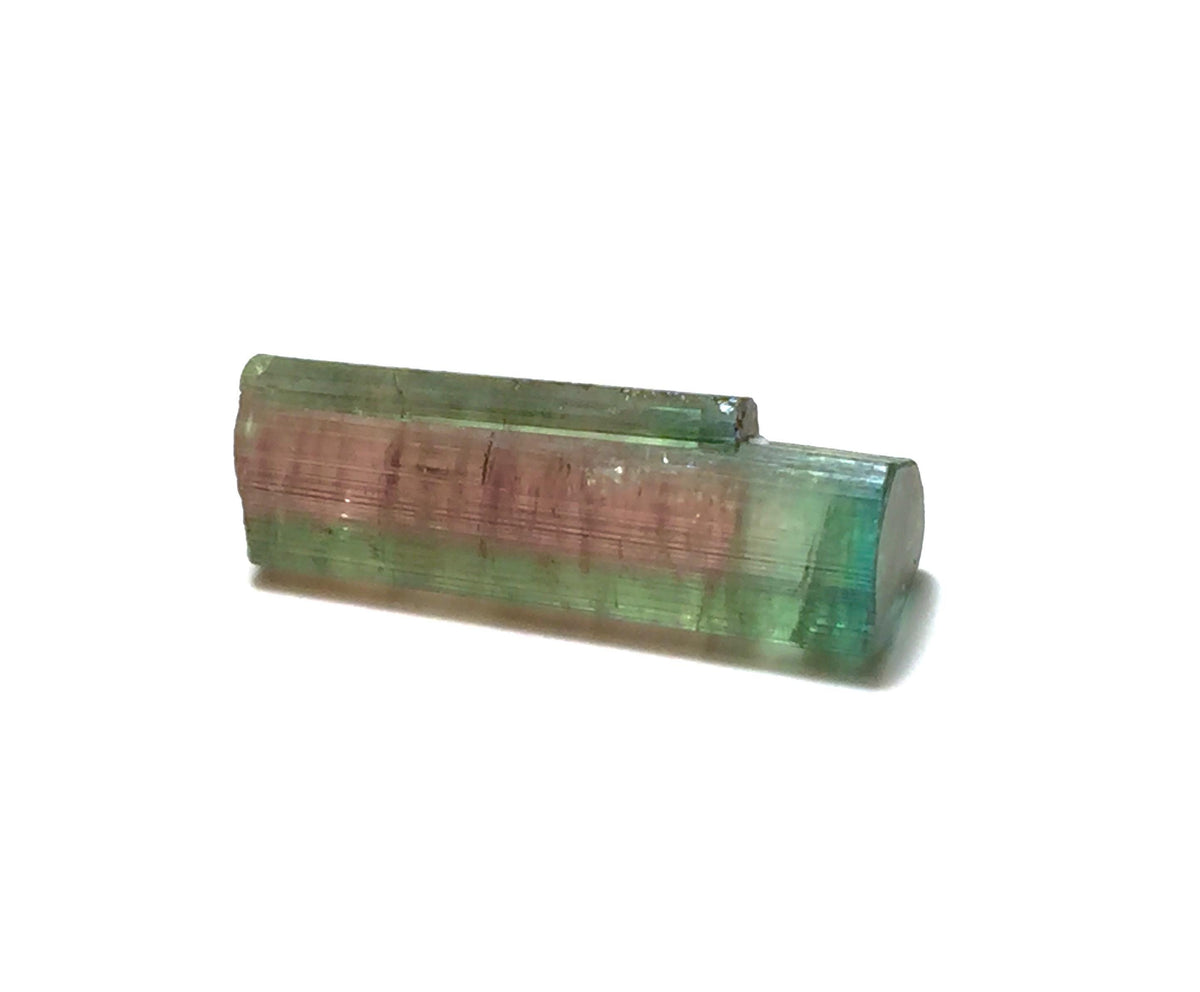 Blue Cap Watermelon Tourmaline Crystal