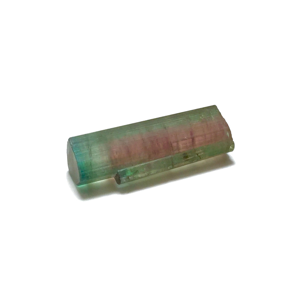 Blue Cap Watermelon Tourmaline Crystal