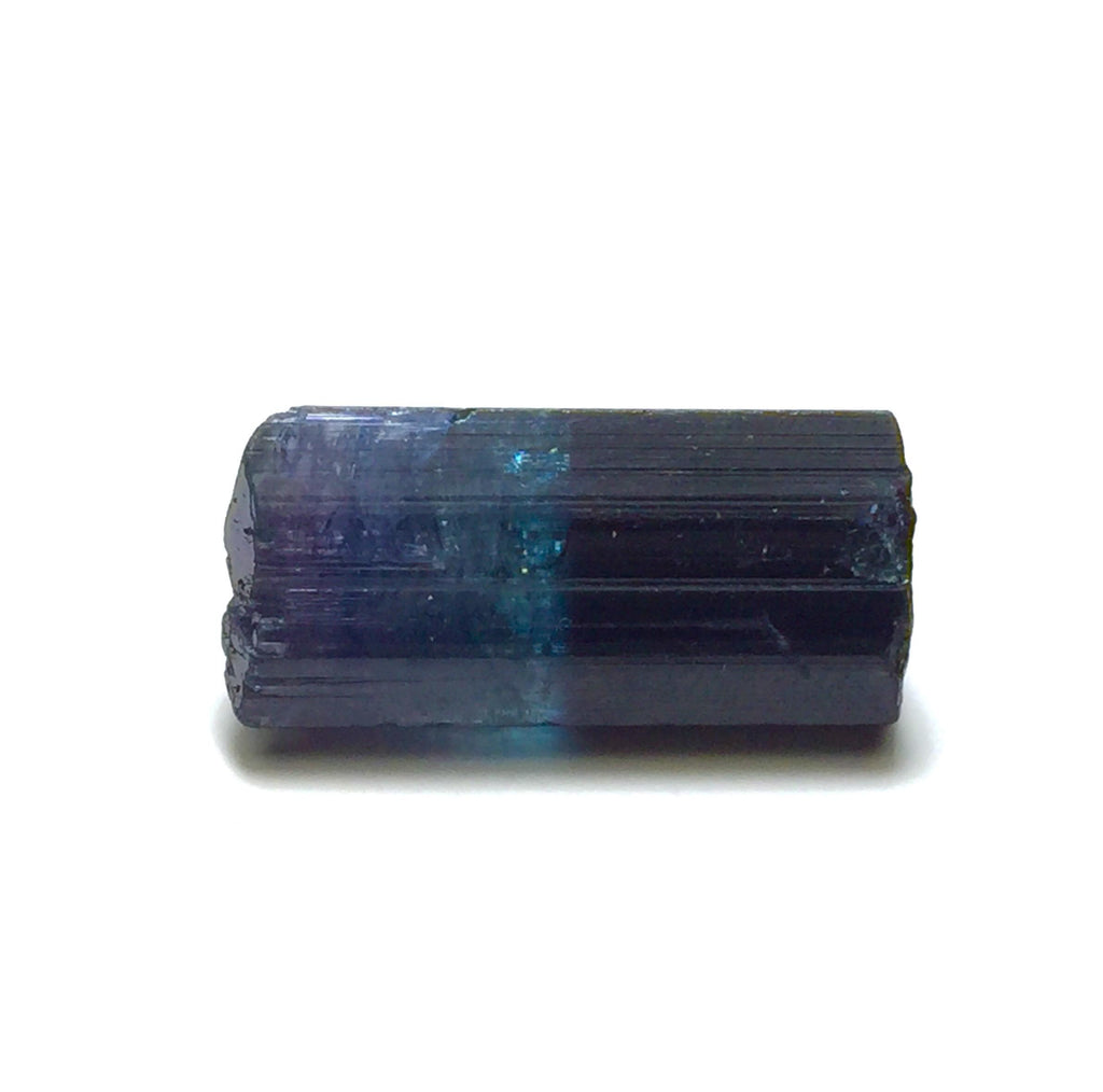 Natural Ink Blue Tri Color Tourmaline Specimen: Pech Mine Afghanistan
