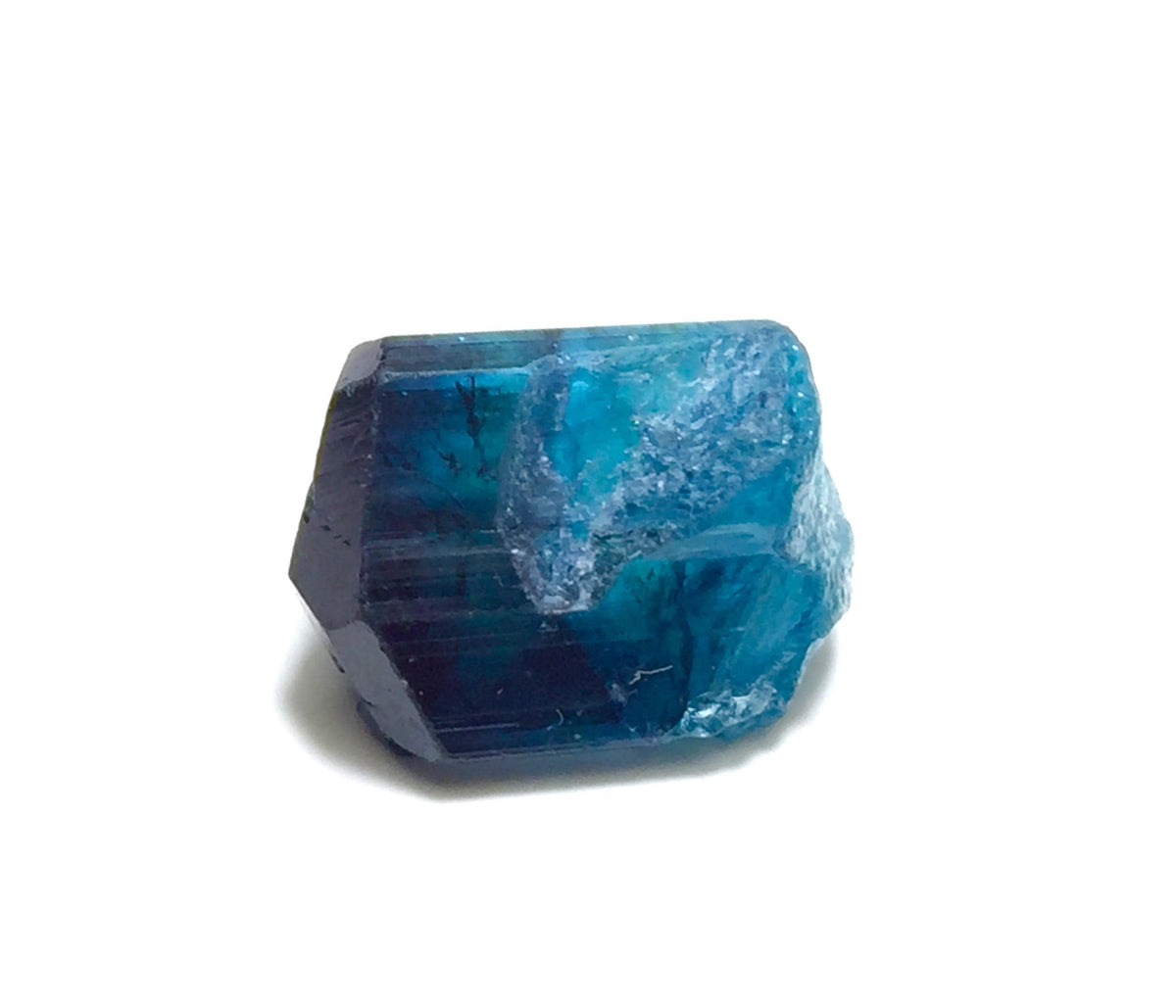 Neon Blue Terminated Tourmaline Crystal
