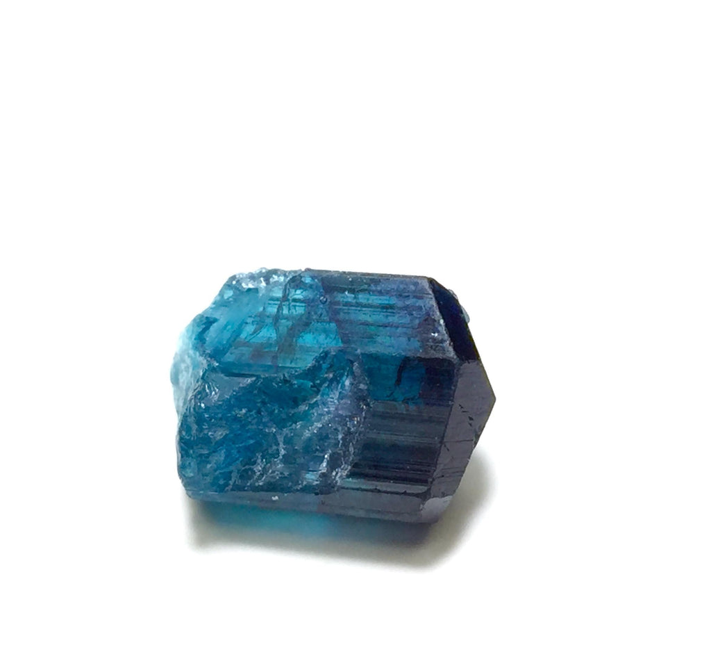 Neon Blue Terminated Tourmaline Crystal