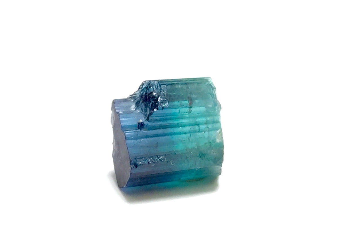 Neon Blue Terminated Tourmaline Crystal