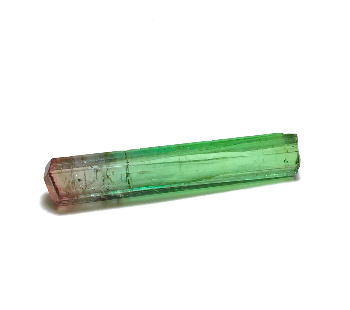 Bi Color Terminated Tourmaline Crystal