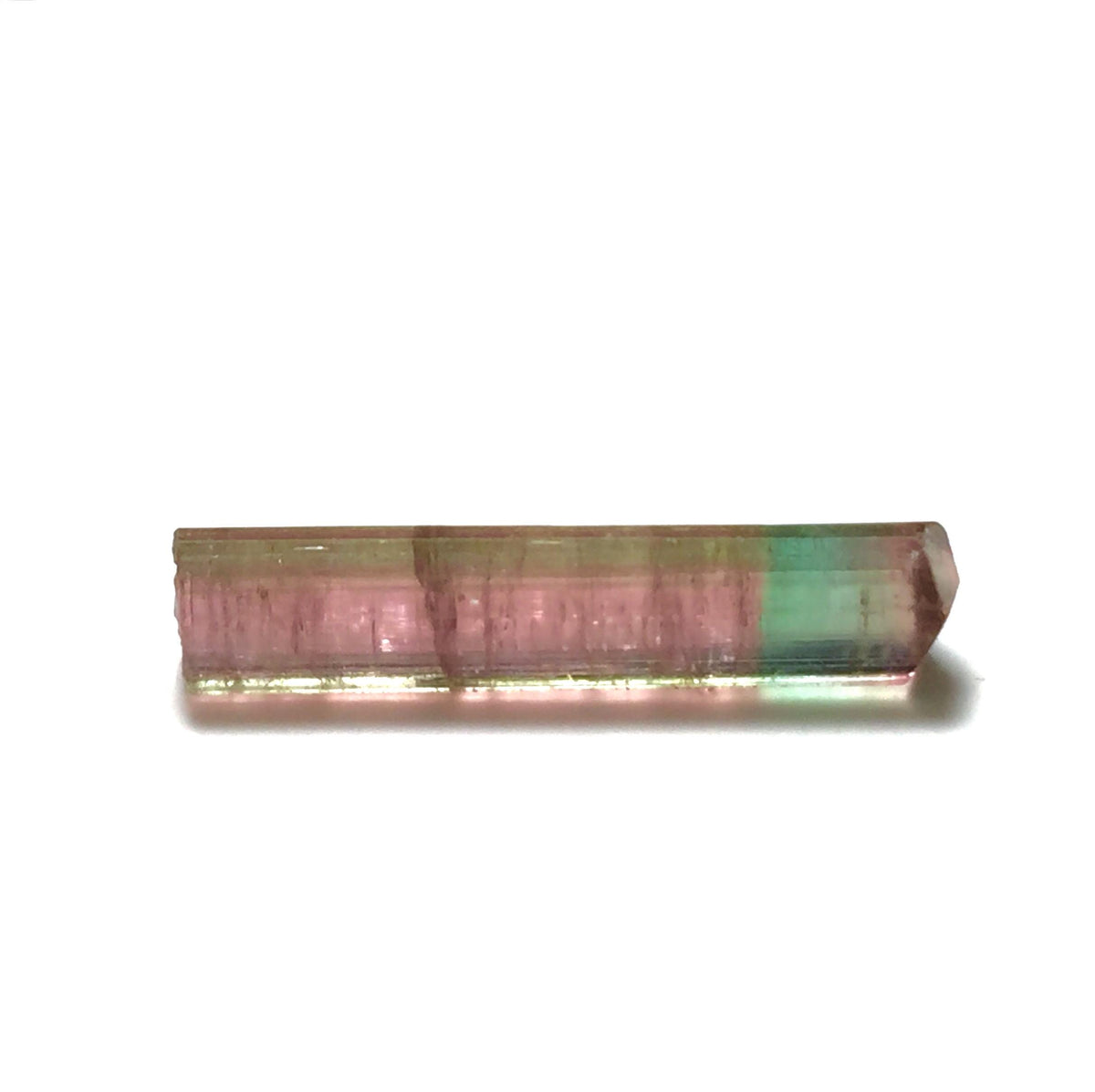 Bi Color Terminated Tourmaline Crystal