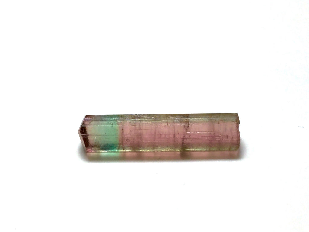 Bi Color Terminated Tourmaline Crystal