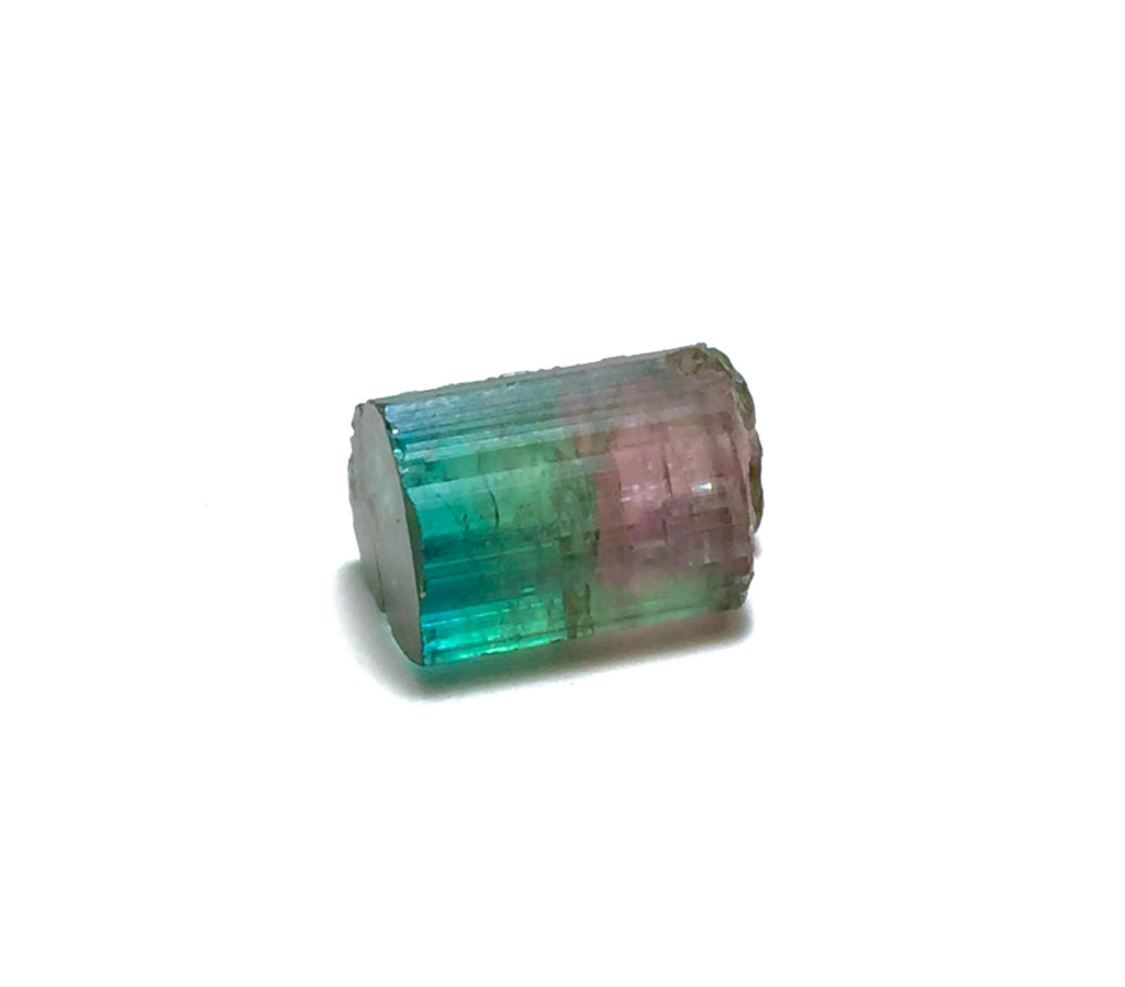 Blue Cap Watermelon Tourmaline Crystal