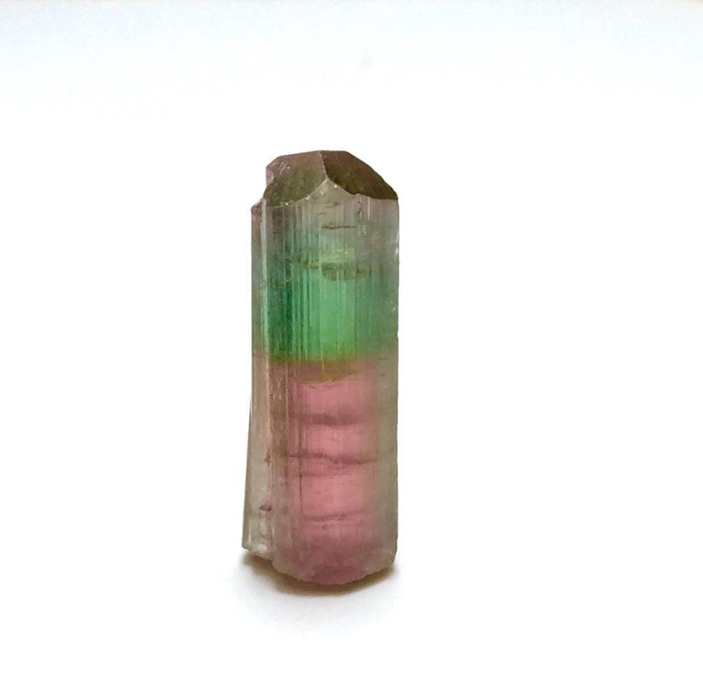 Tri Color Terminated Tourmaline Crystal