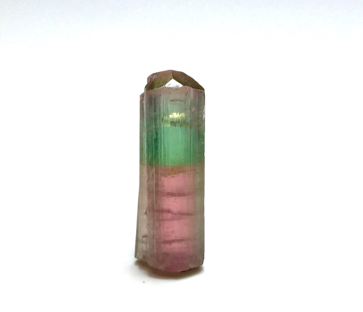 Tri Color Terminated Tourmaline Crystal