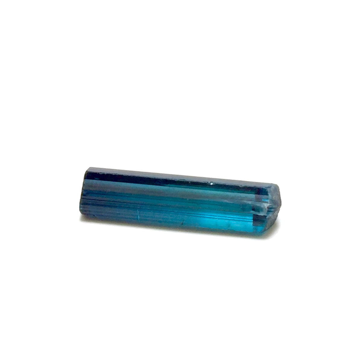 Ink Blue Terminated Tourmaline Crystal