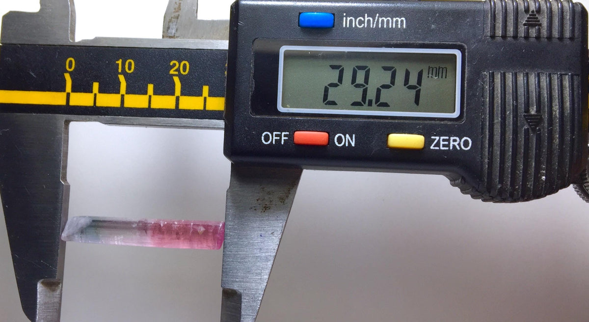 Tri Color Terminated Tourmaline Crystal