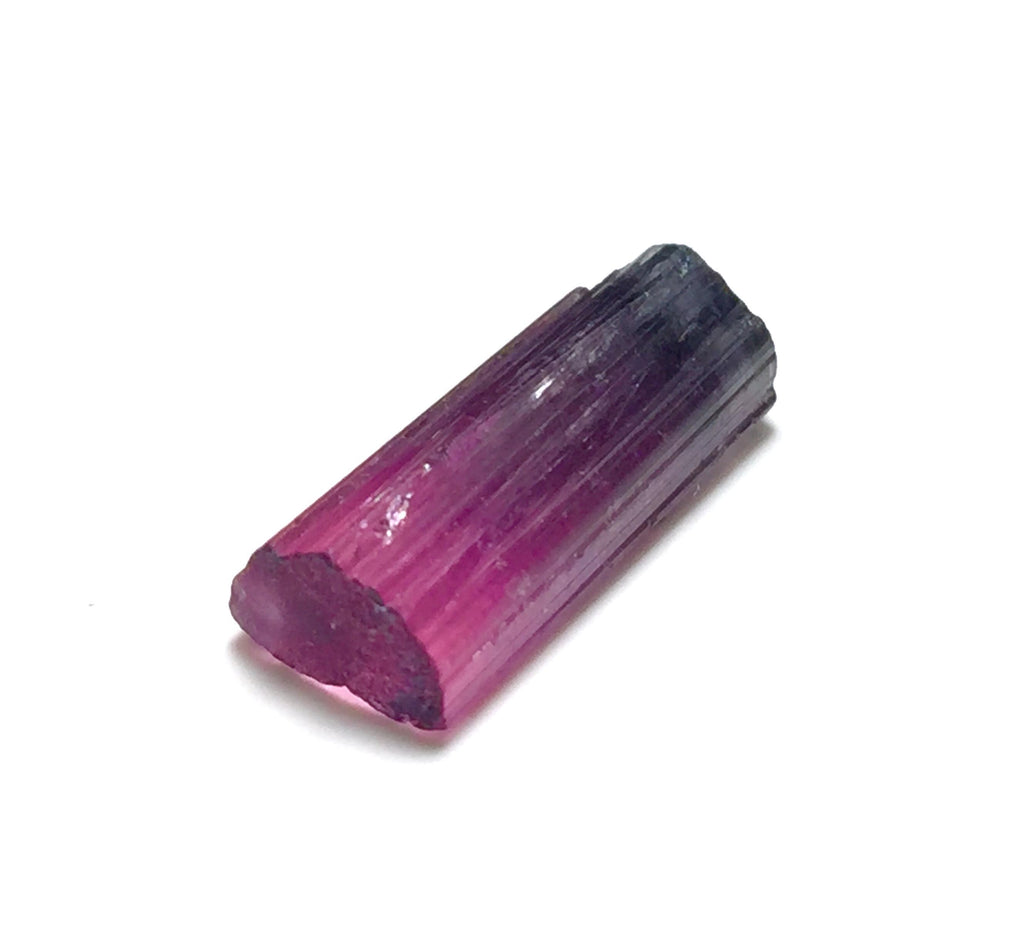 Hot Purple Cap Tourmaline Crystal