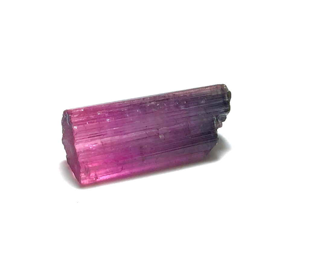 Hot Purple Cap Tourmaline Crystal