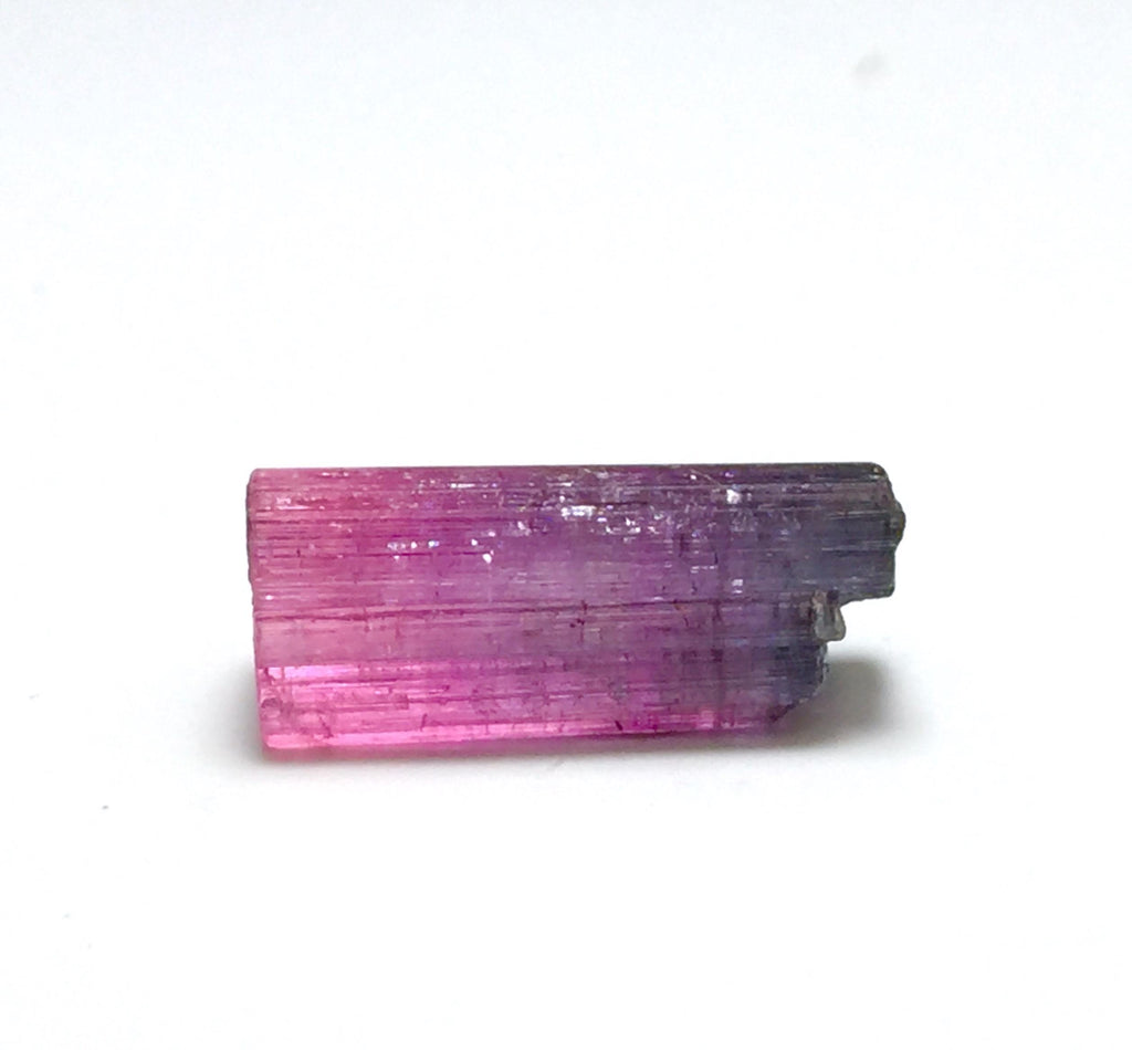 Hot Purple Cap Tourmaline Crystal