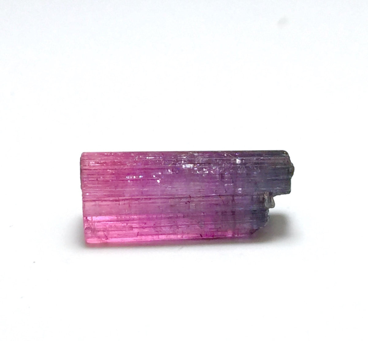 Hot Purple Cap Tourmaline Crystal