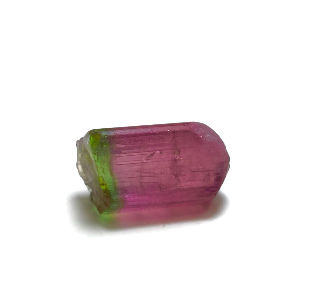 Bi Color Terminated Tourmaline Crystal