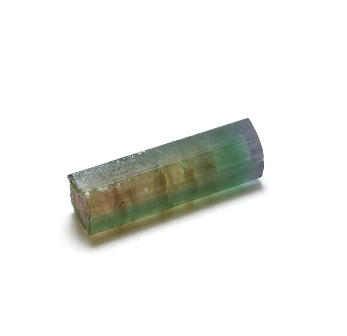 Bi Color Terminated Tourmaline Crystal