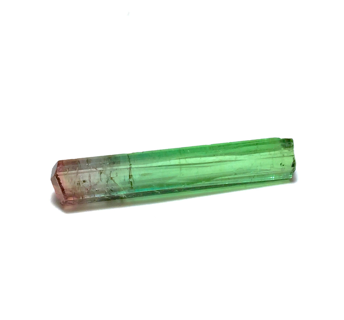 Bi Color Terminated Tourmaline Crystal