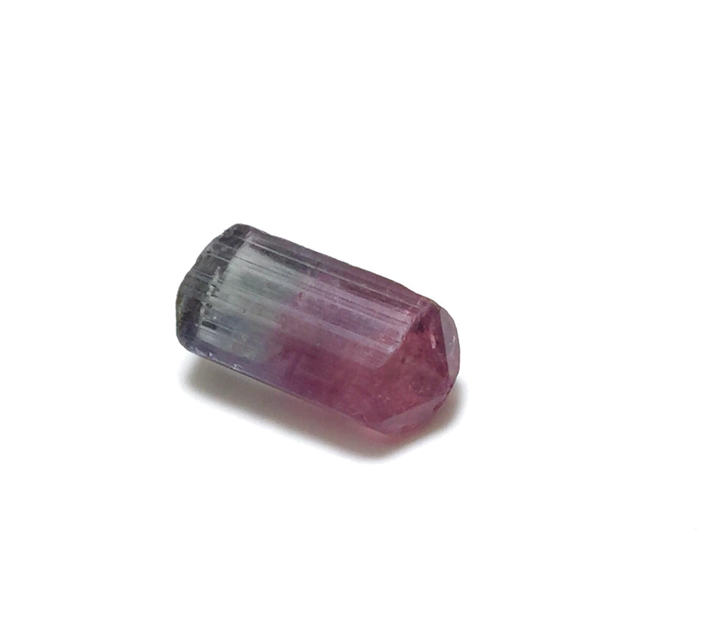 Hot Purple Cap Tourmaline Crystal