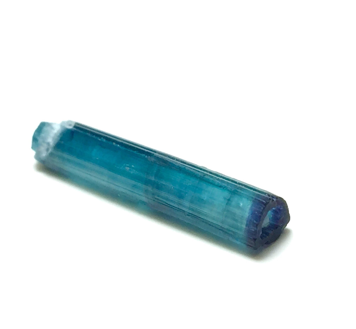 Blue Indicolite Tourmaline Crystal, Afghanistan, 3.8 Carat