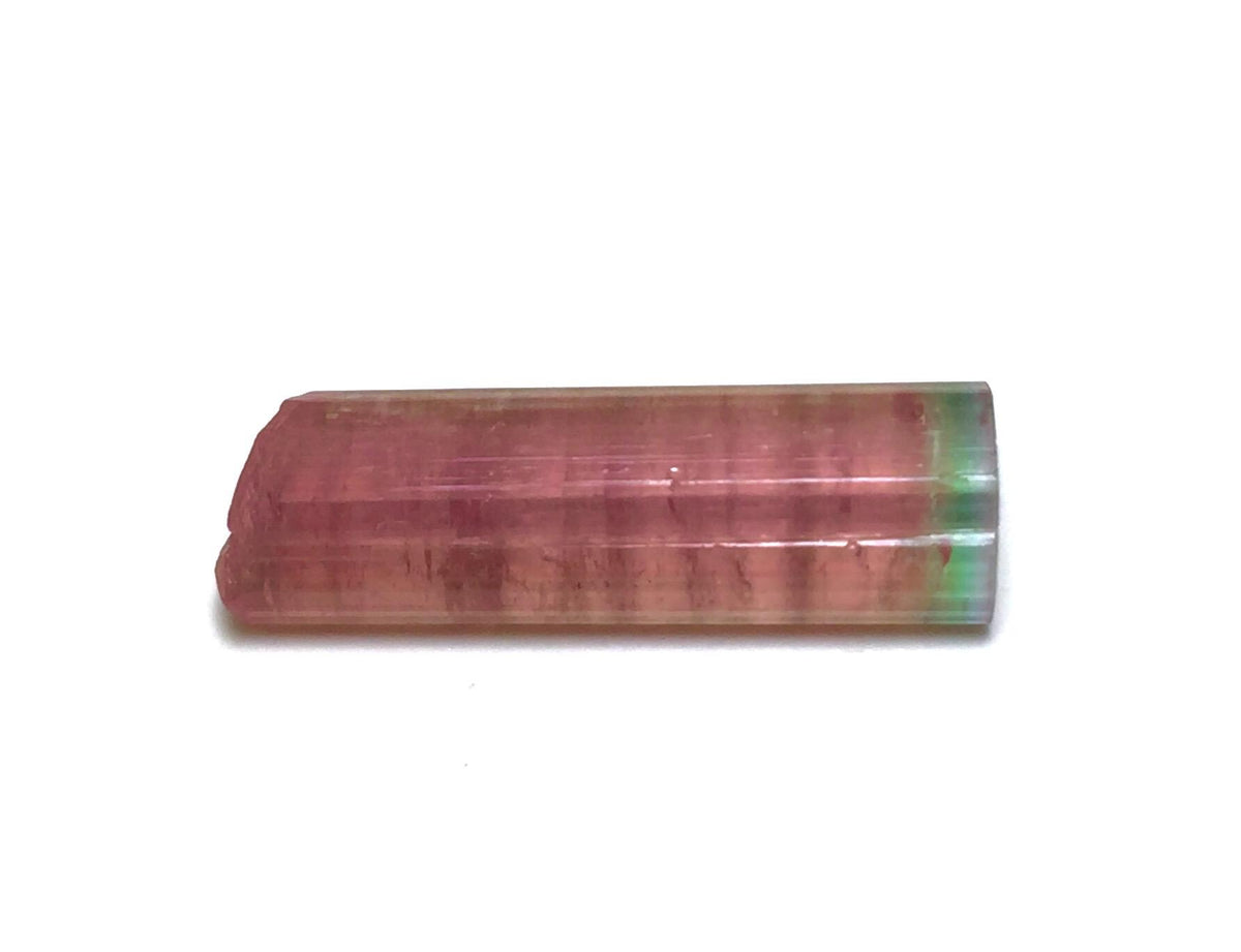 Purple Cap Tri Color Terminated Tourmaline Crystal
