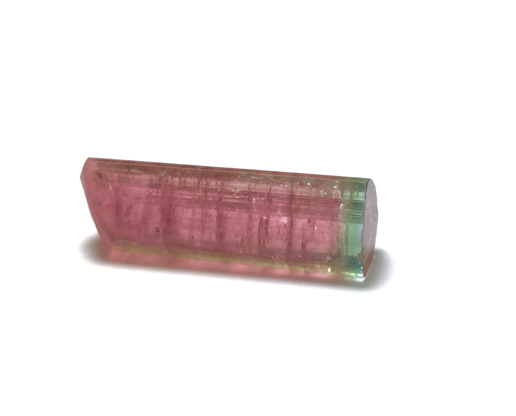 Purple Cap Tri Color Terminated Tourmaline Crystal