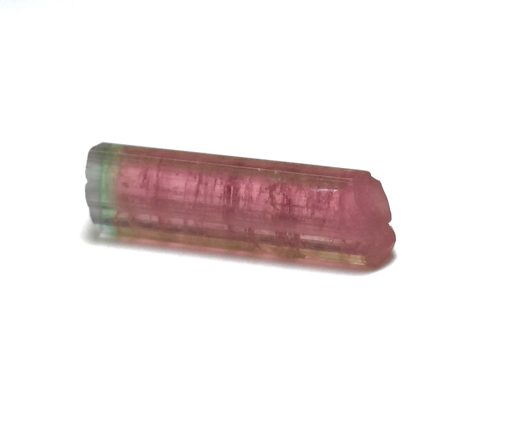 Purple Cap Tri Color Terminated Tourmaline Crystal