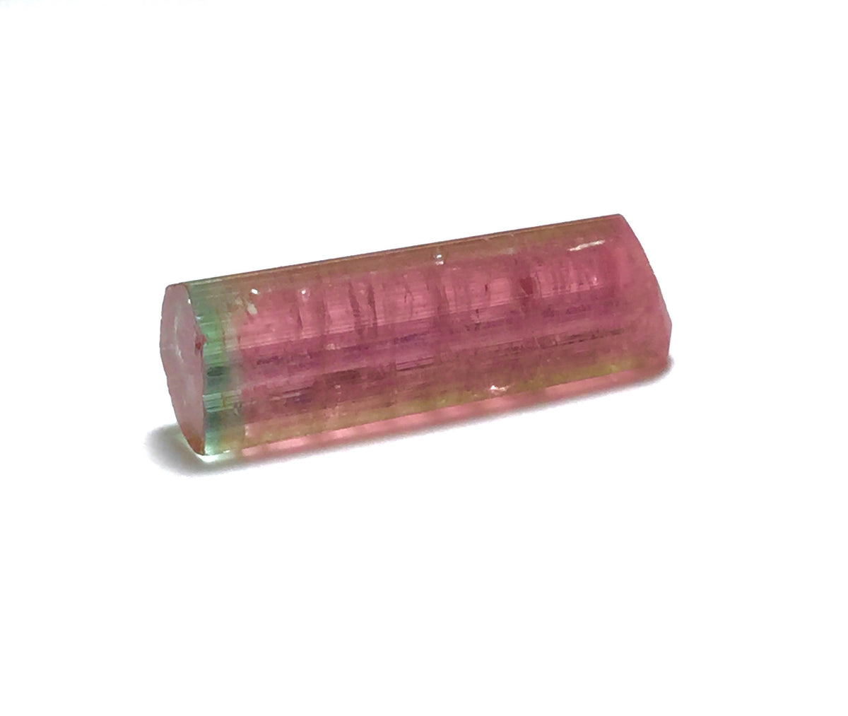 Purple Cap Tri Color Terminated Tourmaline Crystal