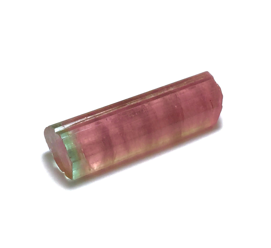 Purple Cap Tri Color Terminated Tourmaline Crystal